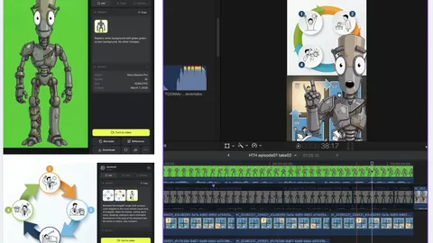 A composite on the timeline